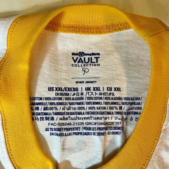 Disney Spirit Jersey Cinderella Castle Vault Collection 2X XXL New With Tags - Picture 8 of 12